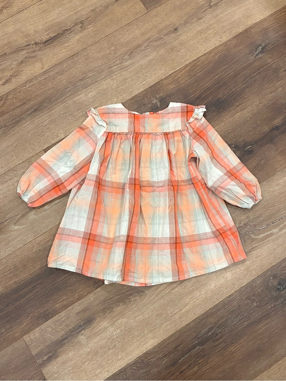 Wrangler Plaid Top Shirt Western Rodeo Cowgirl Pearl Snap Fall Outfit 3T
